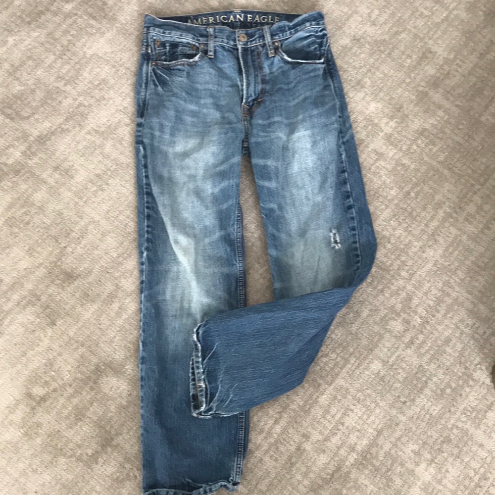 American Eagle Outfitters Low Loose Denim Jeans